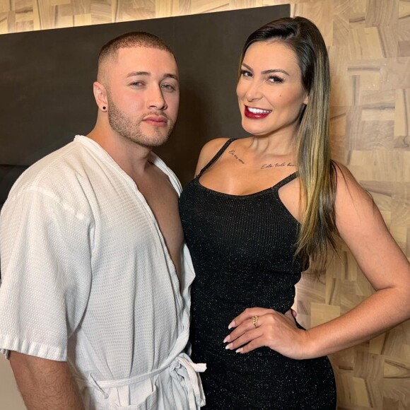 Pornô: Andressa Urach escolheu Victor Ferraz para a collab