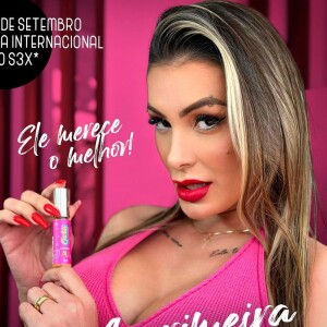 Perfume íntimo de Andressa Urach está disponível por R$ 29,99