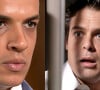 Ivan (Thiago Luciano) e Raul (Luigi Baricelli) têm uma ligação interessante em 'Alma Gêmea': os dois serão presos no final da novela