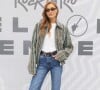 Sasha Meneghel apostou em um look comportado, mas cheio de estilo para o 3º dia do Rock in Rio