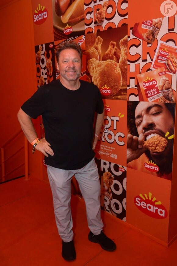 O chef Claude Troisgros no Rock in Rio