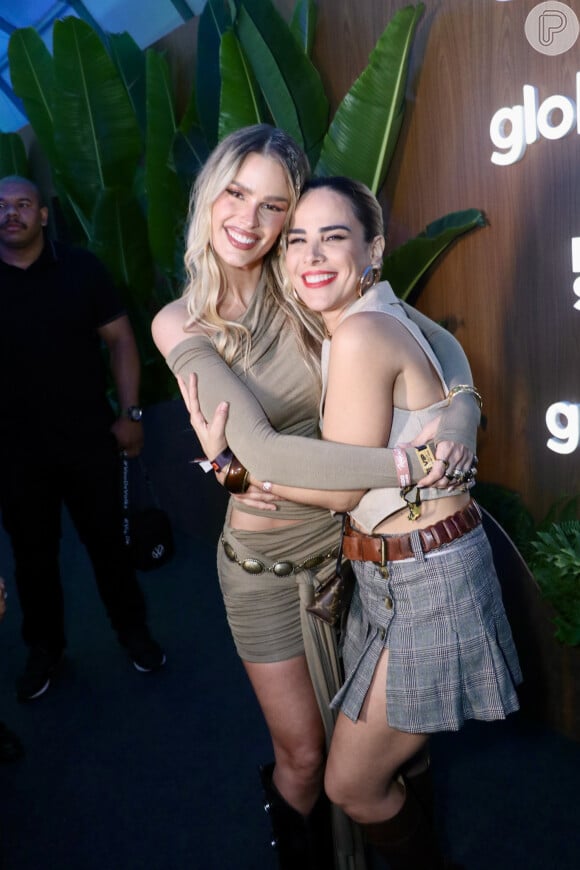 Amigas de 'BBB', Wanessa e Yasmin Brunet se reencontraram no Rock in Rio