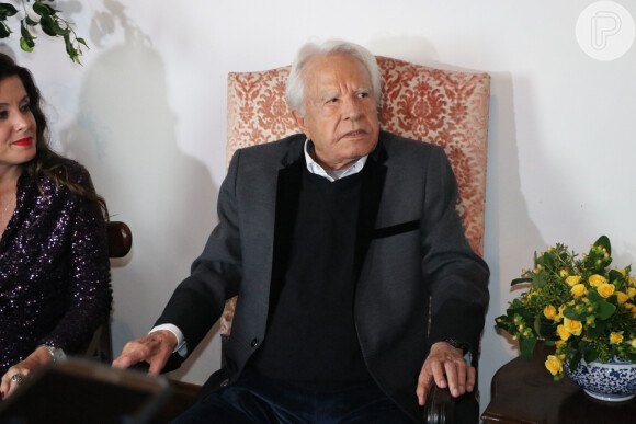 O jornalista Cid Moreira morreu na manhã desta quinta-feira (03), aos 97 anos