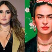 Pouca gente sabe, mas Dulce María, do RBD, é sobrinha-neta de Frida Kahlo: 'Muito grata por isso'