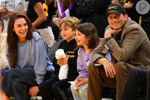 Ashton Kutcher e Mila Kunis consideram se mudar para a Europa com os filhos, Wyatt e Dimitri