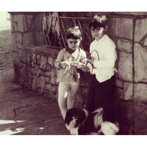 Fotos da infância de William Bonner foram compartilhadas pelo jornalista nas redes sociais