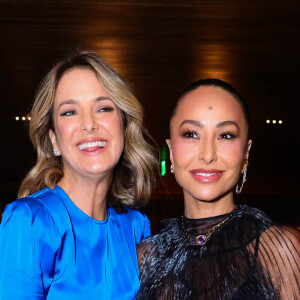 Sabrina Sato e Ticiane Pinheiro no evento da Forbes Life Fashion, nesta terça-feira (29) em São Paulo