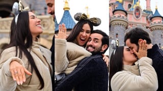 Do 'BBB 24' para o altar! Matteus Amaral pede Isabelle Nogueira em casamento e ex-BBBs ficam noivos na Disney