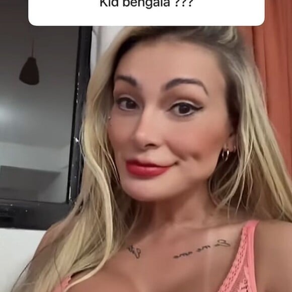 'Quero dar meu furico para Kid Bengala', avisou Andressa Urach