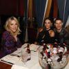 Giovanna Ewbank, Débora Nascimento e José Loreto jantam em hotel durante evento da Budweiser