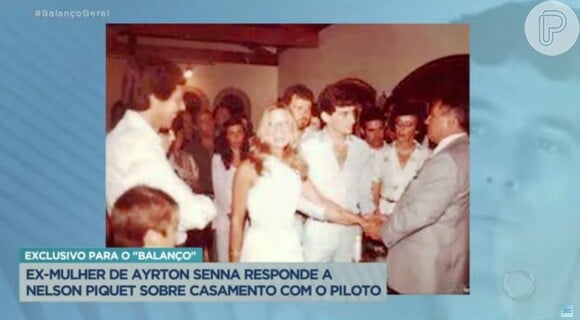 Ayrton Senna e Lilian Vasconcellos se casaram em fevereiro de 1981 e ficaram um ano juntos; piloto ainda era da Fórmula 3