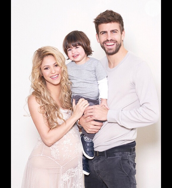 Shakira e Gerard Piqué já são pais de Milan, de 2 anos