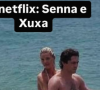 Xuxa teve muito tempo de tela com Ayrton Senna na série da Netflix