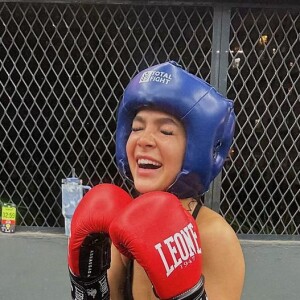 Mel Maia também tem se dedicado a outros esportes, como o boxe