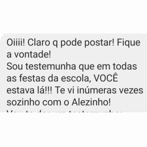 Alexandre Correa afirmou ter ficado muito emocionado ao receber o apoio dessa mãe