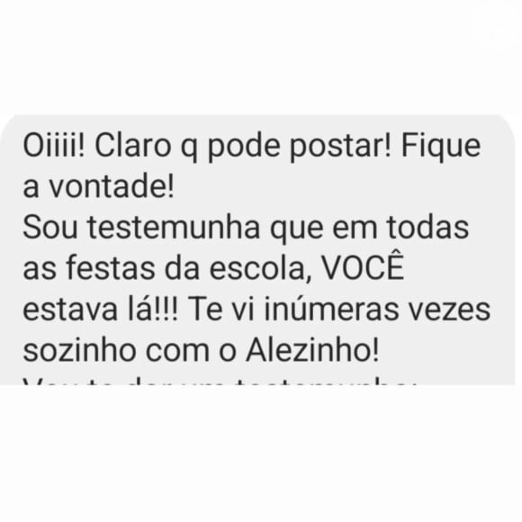 Alexandre Correa afirmou ter ficado muito emocionado ao receber o apoio dessa mãe