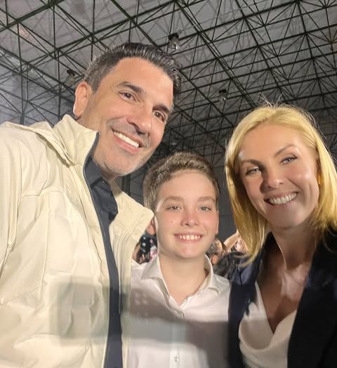 Alexandre Correa lamentou o fato de Ana Hickmann ter levado Edu Guedes à festa de Alezinho