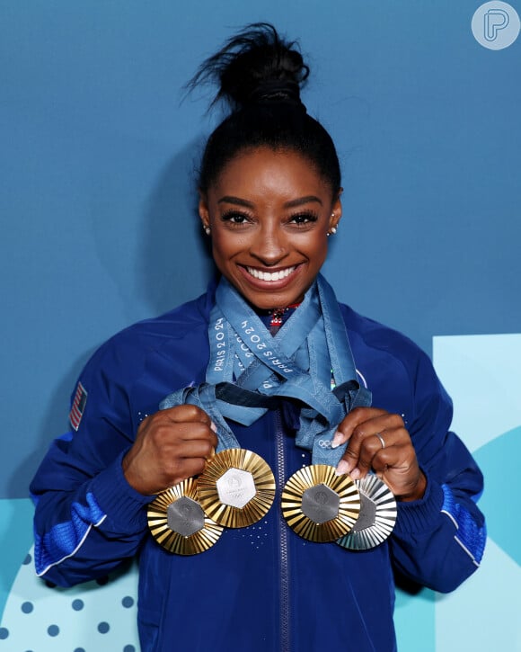 Simone Biles se garantiu como a nona atleta mais bem-paga do mundo em 2024