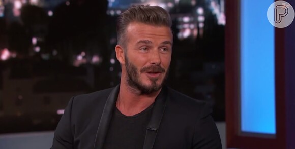 David Beckham revela cotidiano dos filhos e brinca: 'Para ser honesto, me tornei o taxista das crianças', afirmou ele em entrevista ao programa 'Jimmy Kimmel Live', nesta quinta-feira, 29 de janeiro de 2015