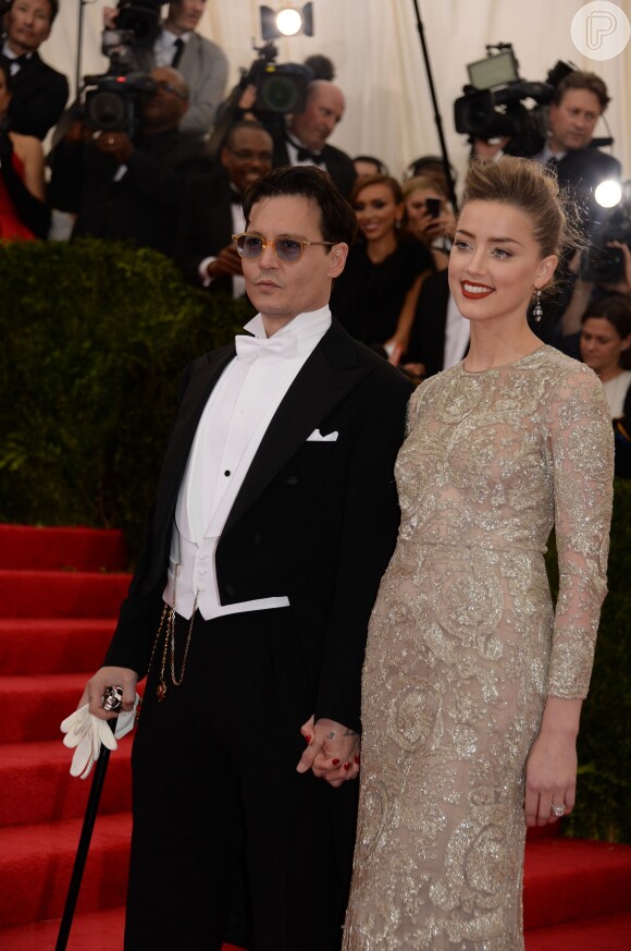 Johnny Depp e Amber Heard estavam noivos desde 2012