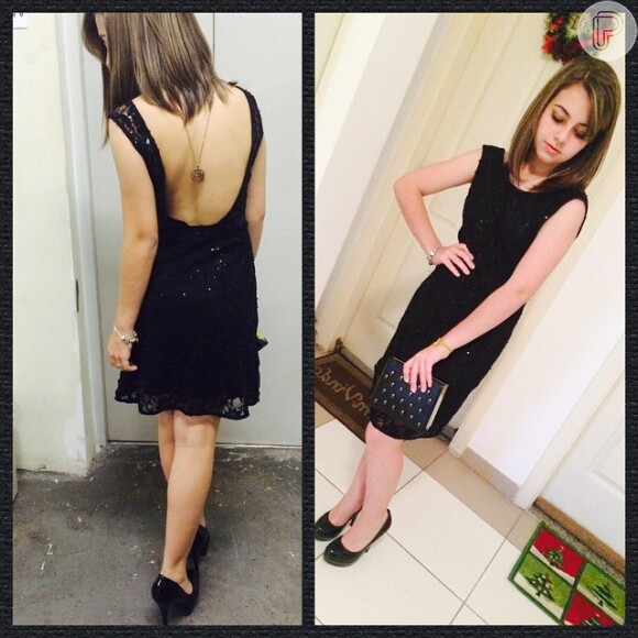 Aos 14 anos, Klara Castanho mostra estilo em fotos postadas no Instagram