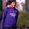 Neymar não ganhou folga no dia de seu aniversário e treinou com o Barcelona