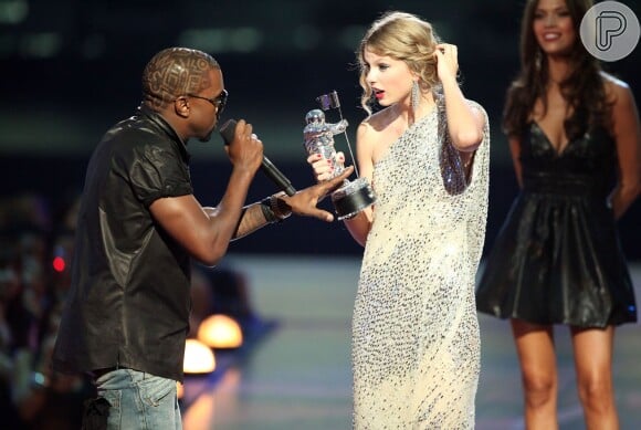 Parece que a confusão feita por Kanye West no VMA 2009 com Taylor Swift já foi superada
