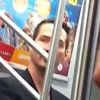 Keanu Reeves, astro de 'Matrix', anda de metrô em Nova York, nos Estados Undos