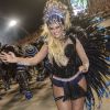 No posto de Rainha de bateria da Rosas de Ouro, Ellen Rocche comemora o Carnaval de sua escola de samba: 'Estou muito satisfeita com o resultado. O cansaço é na verdade a alegria de ter feito um desfile tão maravilhoso'