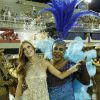 Marina Ruy Barbosa e Aílton Graça gravam Carnaval da novela 'Império' na Sapucaí