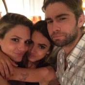 Manu Gavassi e Chace Crawford se reencontram após trocarem beijo no Carnaval