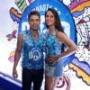 Zezé Di Camargo levaou a namorada, a jornalista Graciele Lacerda para desfile de Carnaval