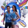 Zezé Di Camargo leva a namorada, Graciele Lacerda, para Carnaval na Sapucaí