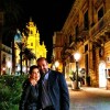 Mariana Gross e o marido, Guilherme Schiller, viajaram recentemente à Itália