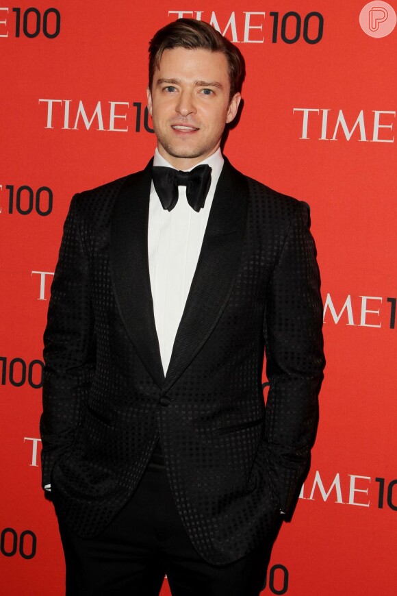 Justin Timberlake marca presença na festa da revista 'Time', em Nova York