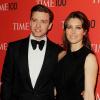 Justin Timberlake e Jessica Biel participam da festa da revista 'Time', em Nova York, em 23 de abril de 2013