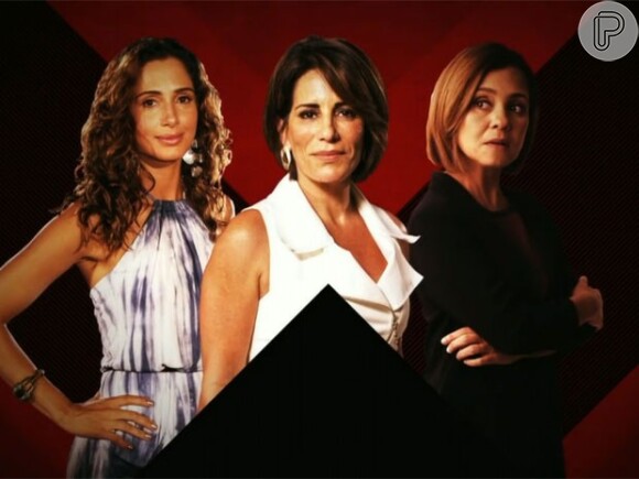 Regina (Camila Pitanga), Beatriz (Gloria Pires) e Inês (Adriana Esteves) são ambiciosas, na novela 'Babilônia'
