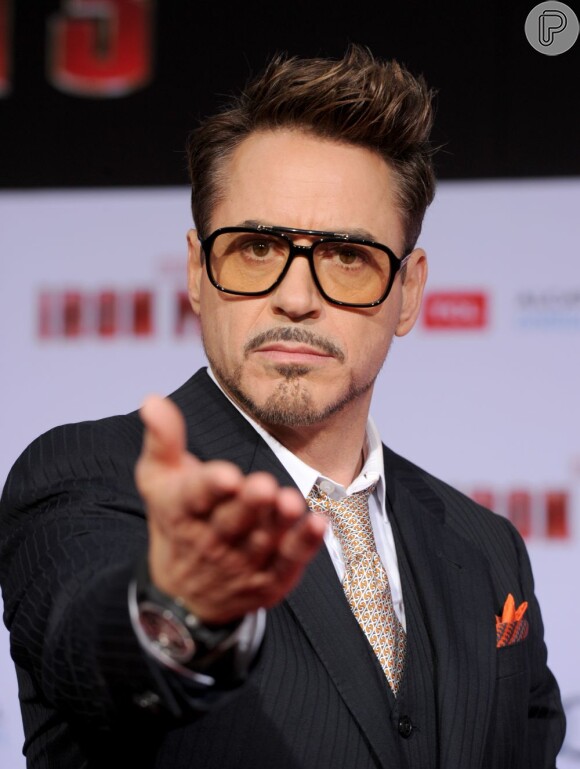 Robert Downey Jr. é protagonista do 'Homem de Ferro 3'