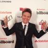 Michel Teló ganha dois prêmios pela música 'Ai Se Eu te Pego', no Billboard Latin Music Awards, em Miami, nos Estados Unidos, em 25 de abril de 2013