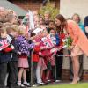 Kate Middleton visitou o Centro Infantil de Doentes Terminais, Naomi House, em Londres