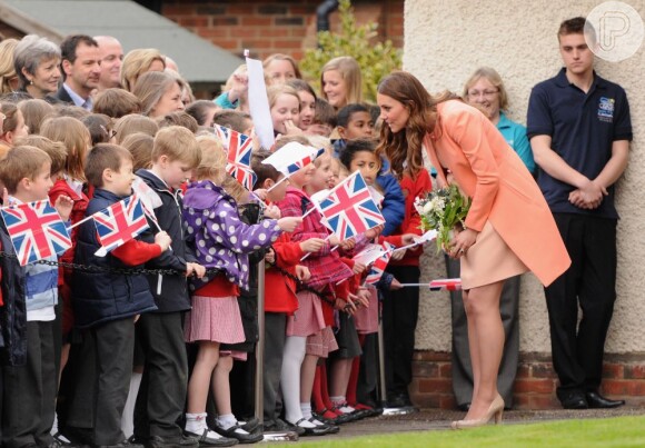 Kate Middleton visitou o Centro Infantil de Doentes Terminais, Naomi House, em Londres