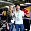 Fiorella Mattheis e Alexandre Pato estão namorando desde outubro. Depois de assumirem o relacionamento, assistiram juntos ao GP Brasil de Fórmula 1, em São Paulo