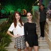 Michelle Batista e Giselle Batista prestigiaram a festa de aniversário de Carol Sampaio