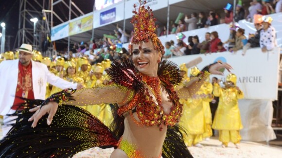 Viviane Araújo brilha no Carnaval de San Luis, na Argentina: 'Não para'