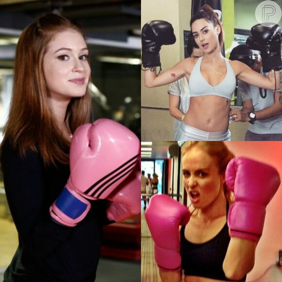 Marina Ruy Barbosa, Thaila Ayala e Angélica também apostam em lutas para perder peso