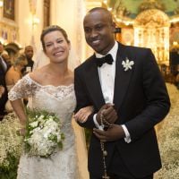 Thiaguinho comenta vida de casado com a atriz Fernanda Souza: 'Um sonho!'