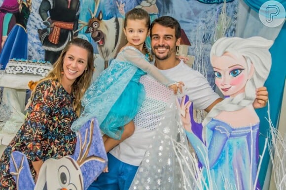 Dani Monteiro comemora 4º aniversário de Maria com festa 'Frozen'