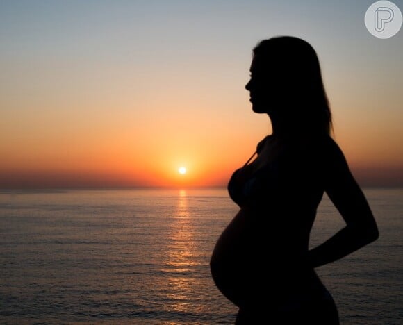 A jornalista engordou 12 quilos durante a segunda gravidez e explica que mantém alguns cuidados com a alimentação