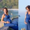 Dani Monteiro, grávida de 37 semanas, precisou se afastar das telinhas: 'Pressão alta'