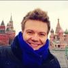 O cantor sertanejo posa para foto na Rússia